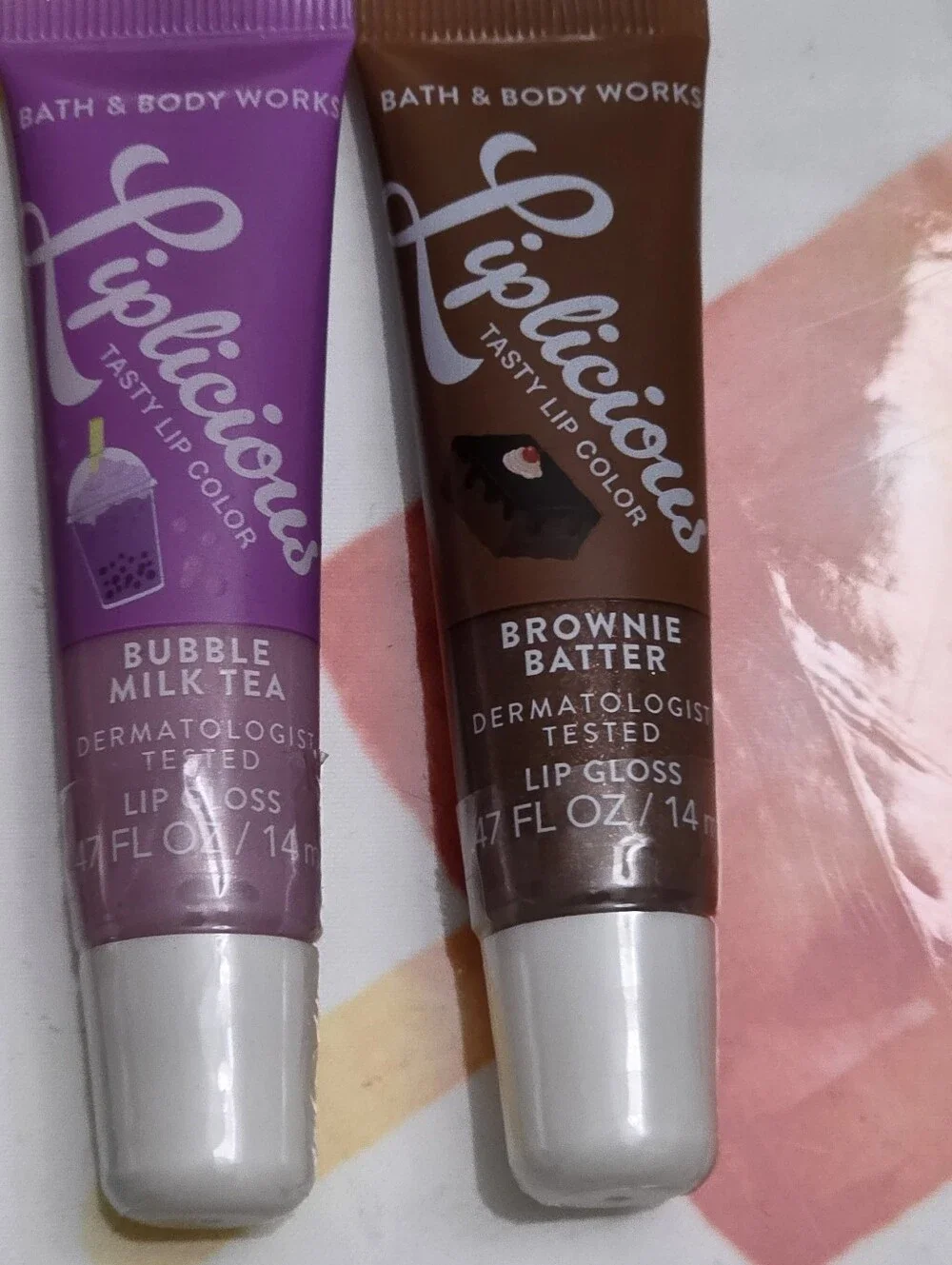 Bath & Body Works Liplicious Lip Gloss Trio - Brown, Purple